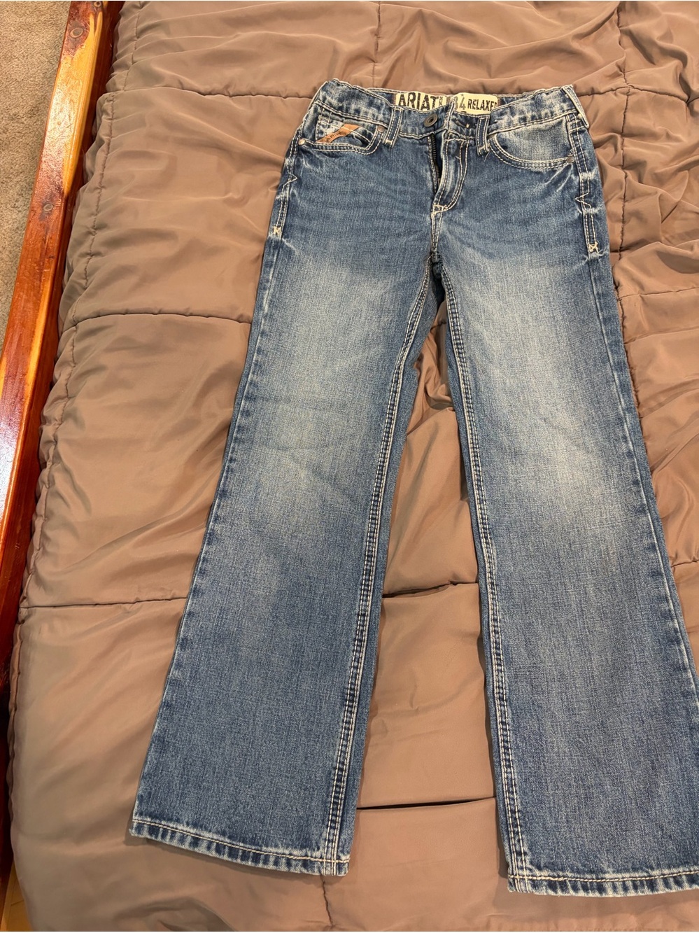 Ariat Light Blue Flare Jeans - Relaxed Fit